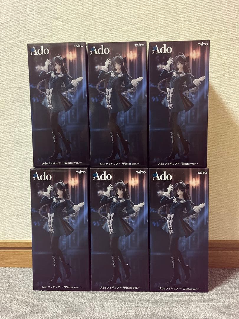 Ado フィギュア Winter ver. 6体セット ラウンドワン限定
