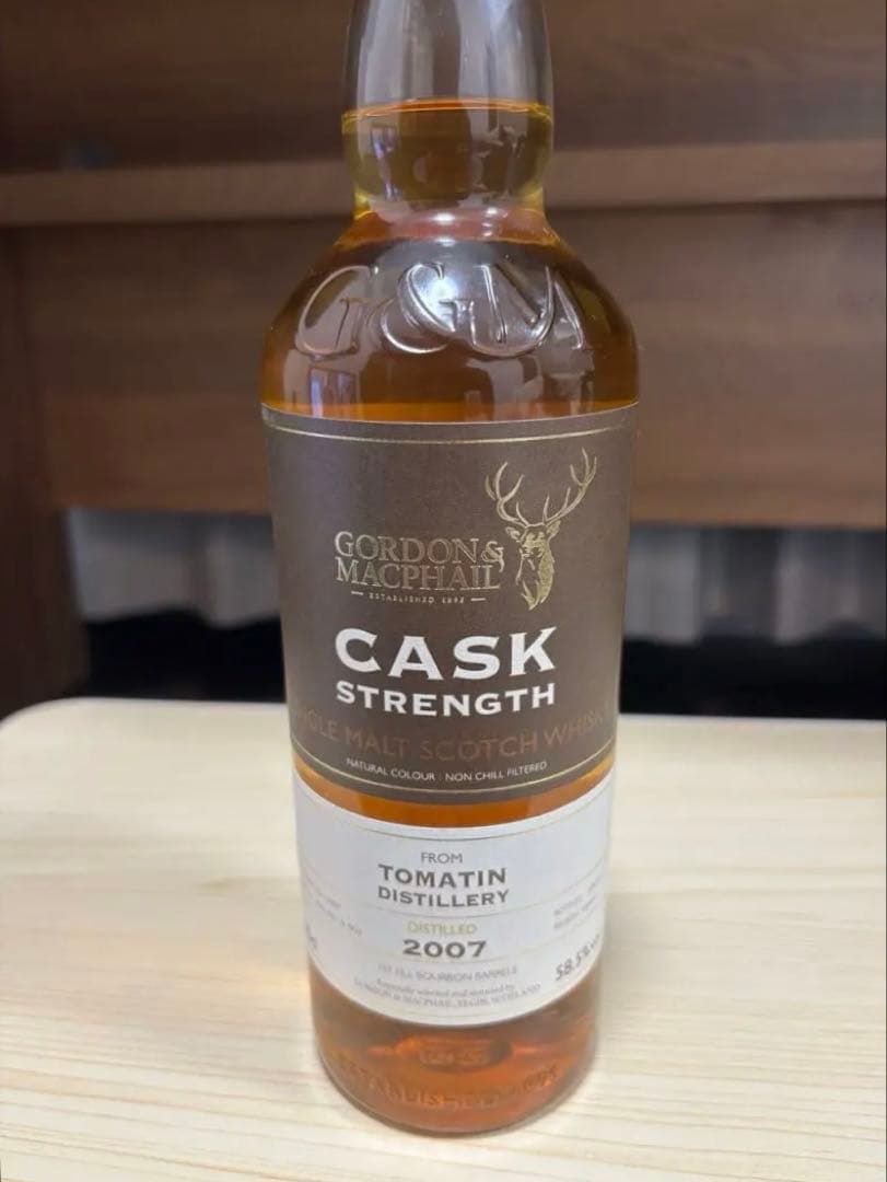 【未開封】Tomatin 2007 GM Gordon and Macphail