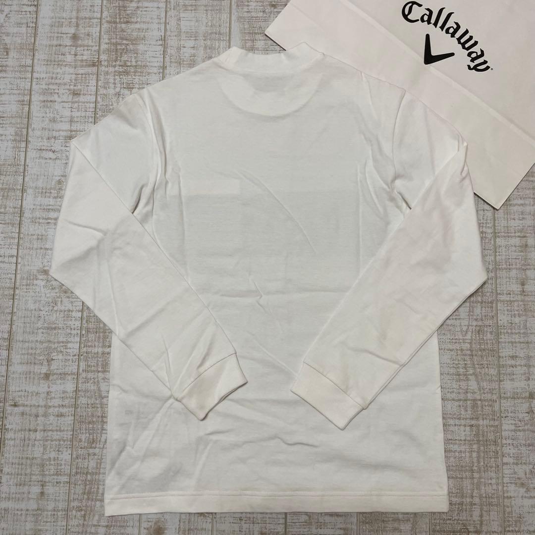 新品 キャロウェイ トラヴィスマシュー モック 胸ポケット ホワイト Lサイズ