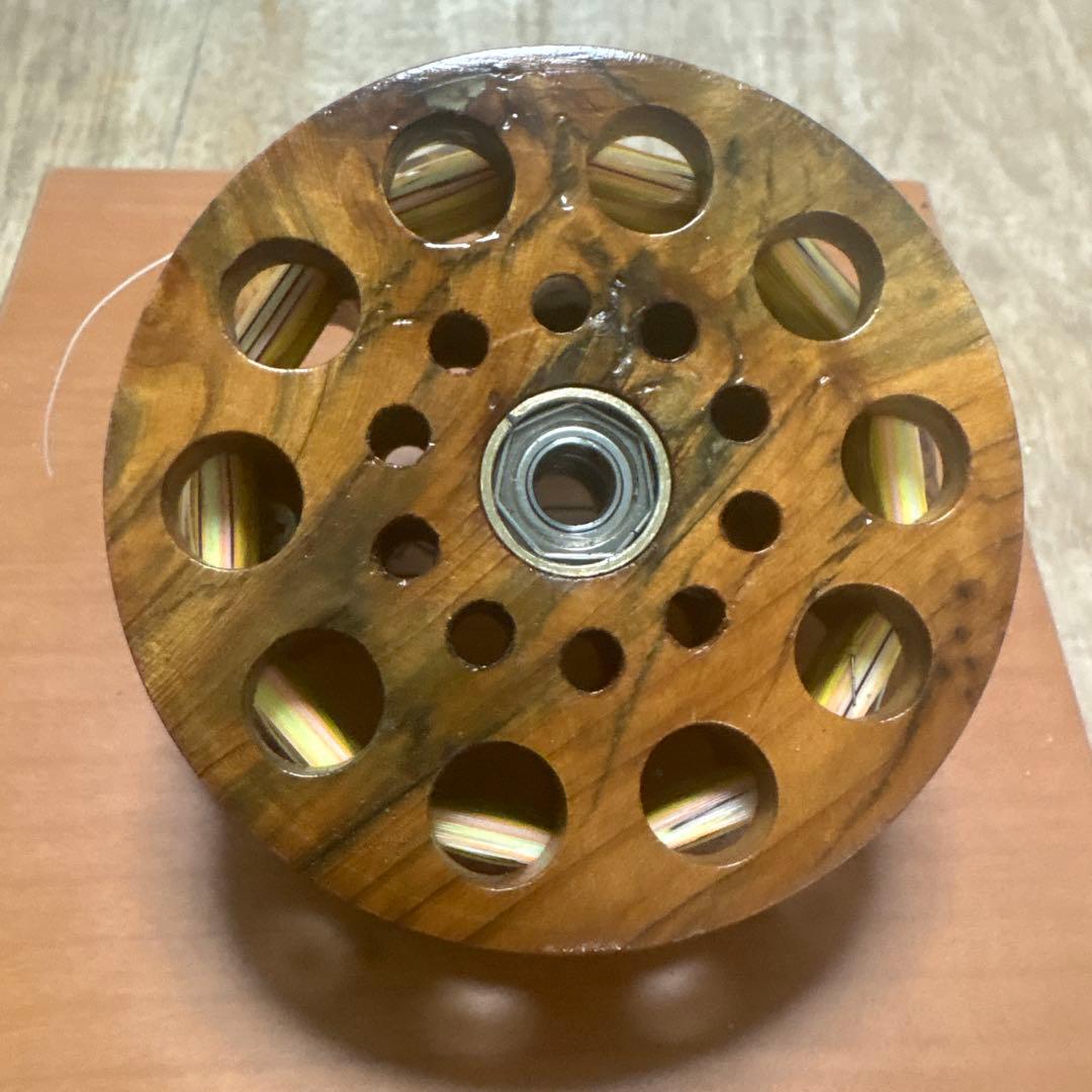 黒鯛工房へち達人88木製限定品中古タイコリール　希少品