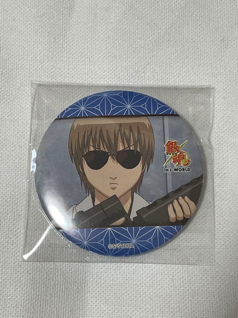J-WORLD 銀魂 ヤマザキ春のモブまつ り缶バッジ 沖田総悟