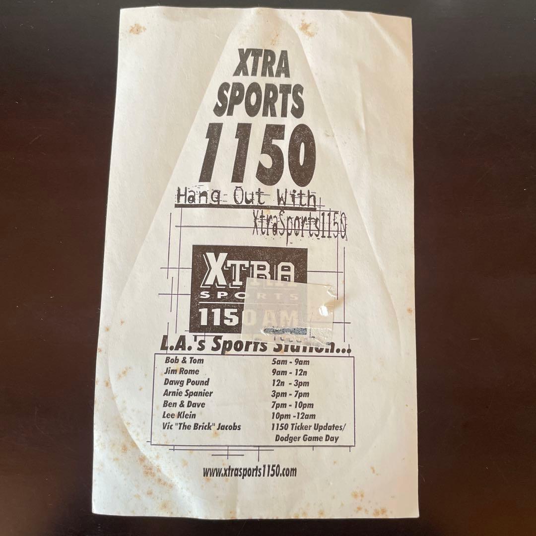 激レア　ロサンゼルス・ドジャース ステッカー 超貴重