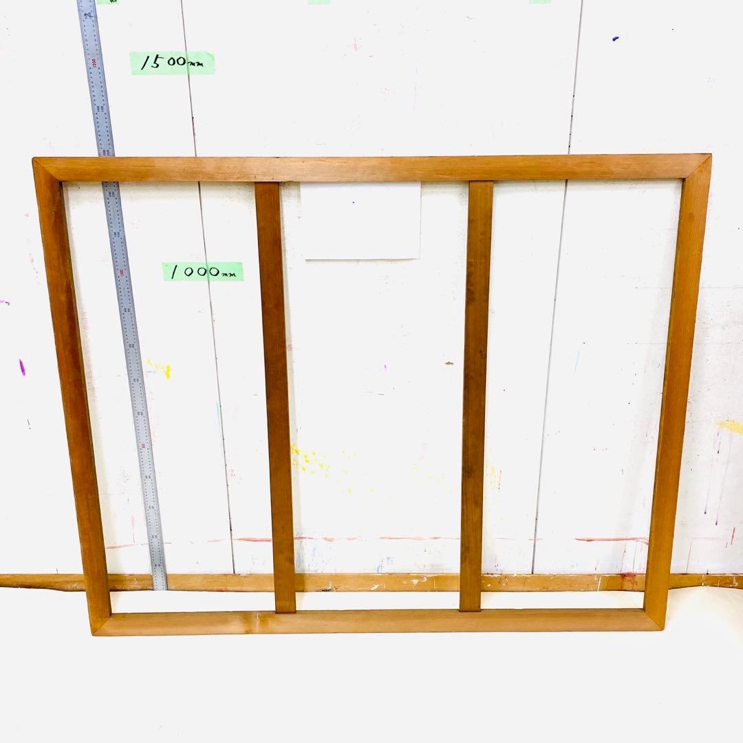 絵画用 木枠 キャンバス枠 F100号 杉材 Kメーカー不明 良品 送料込み ⑨