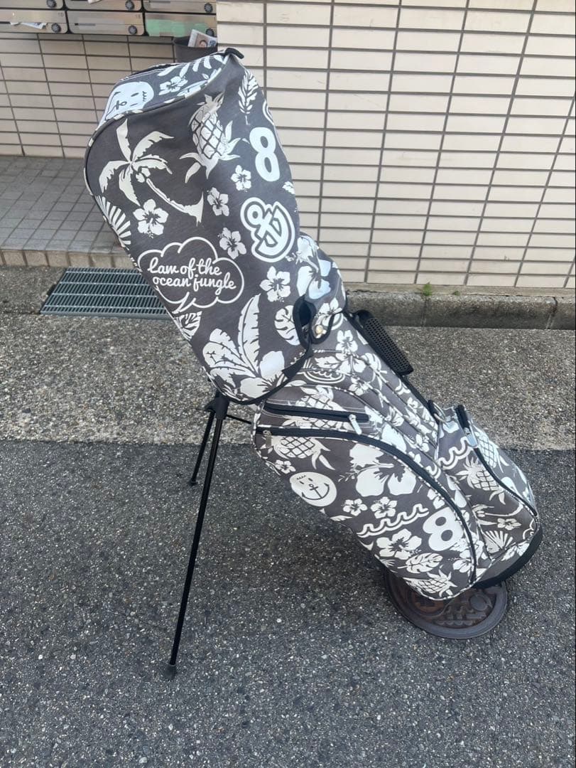 muta キャディバック　スタンド　限定　アロハ柄　極美品　ほぼ未使用