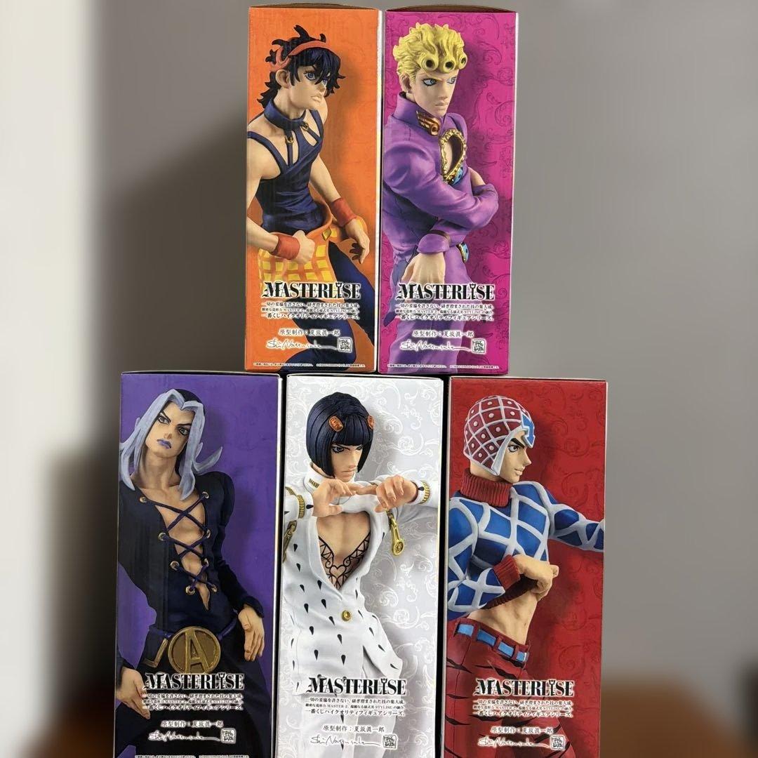一番くじ ジョジョの奇妙な冒険 GOLDEN WIND フィギュア5体セット