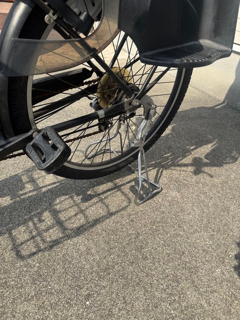 26インチ　子供乗せ　自転車