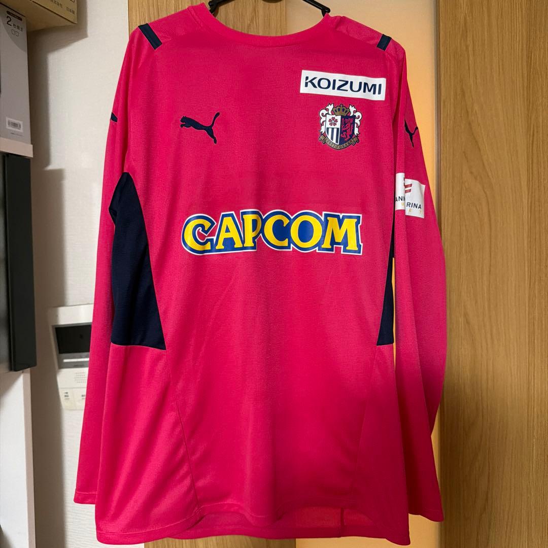 PUMA ピンク 長袖シャツ XXL CAPCOM YANMAR