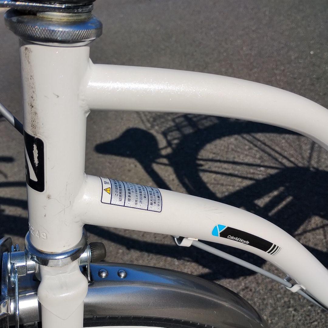 【美品】ママチャリ『引き渡し限定』あさひ パールホワイト 26インチ 変速なし