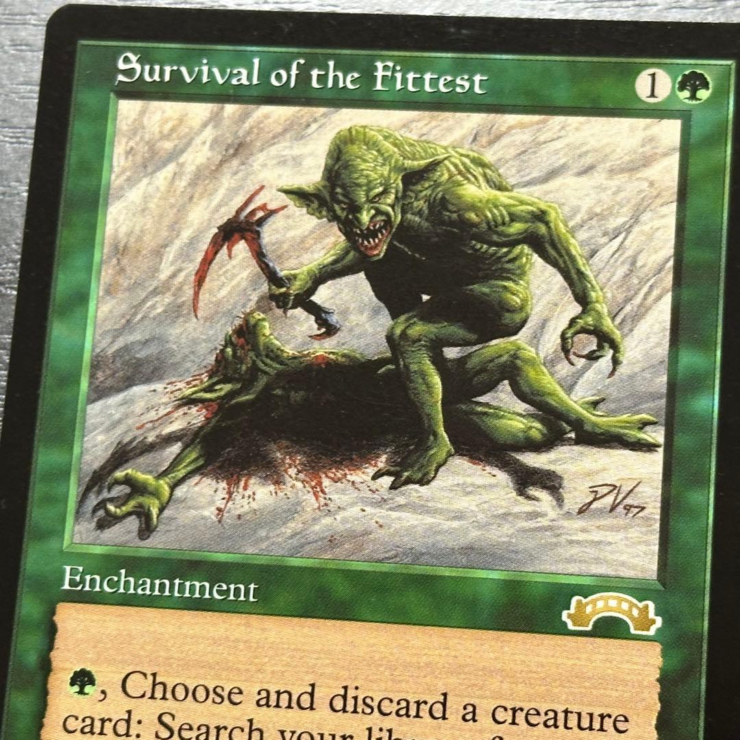 MTG 適者生存 英語