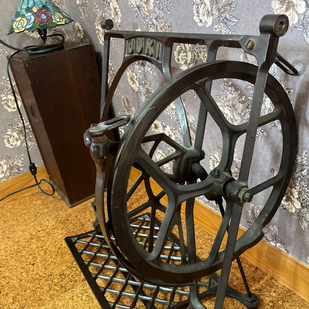 昭和 レトロ JUKI 足踏みミシン 脚 鉄脚