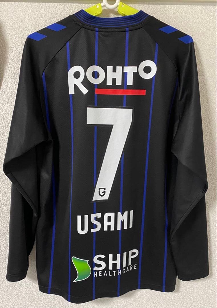 ガンバ大阪 宇佐美選手 7番 長袖レプリカユニフォーム M-L