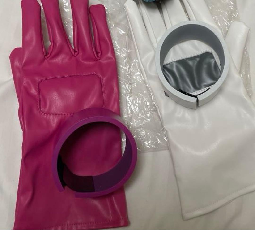 ブンピンクコスプレ※説明必読マスクは訳あり品　価格交渉などコメント可能です！