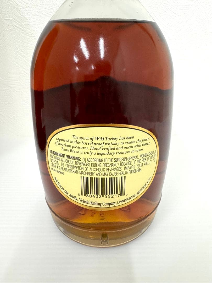 【希少美品】ワイルドターキー レアブリード 750ml バーボンウイスキー未開封