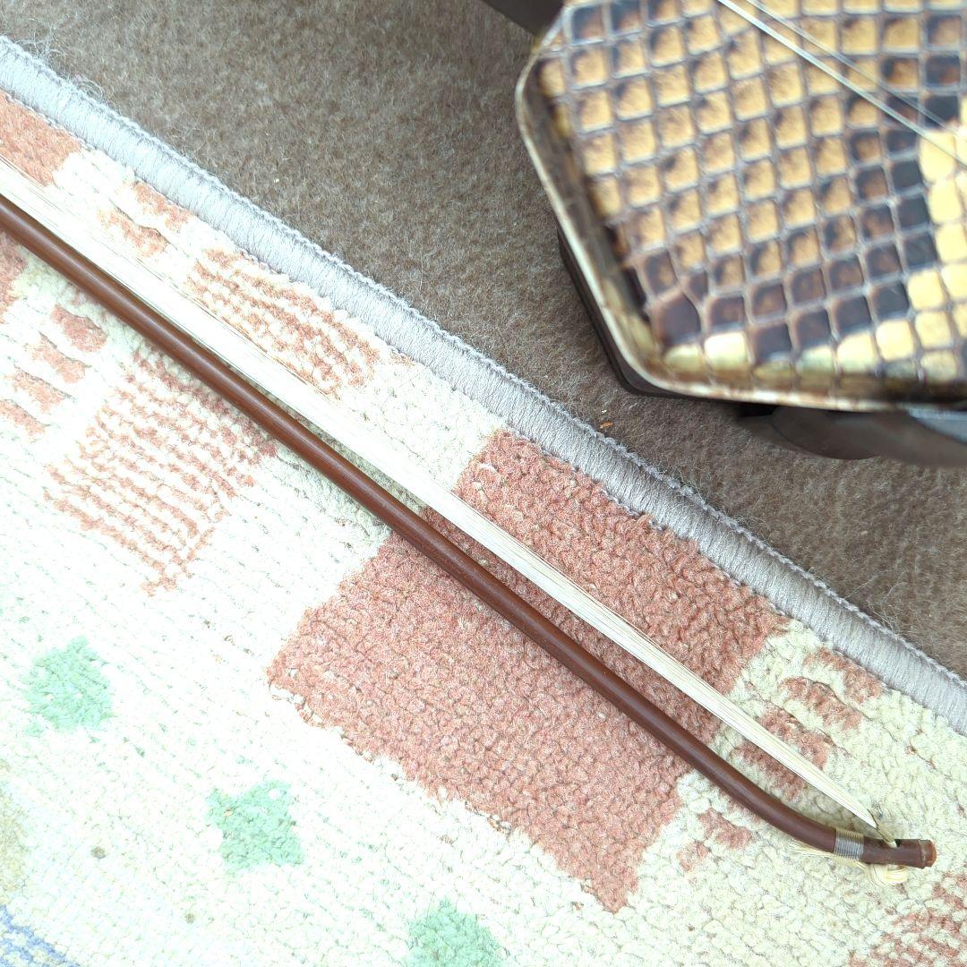 胡涵柔製作 未使用 15湾頭 螺鈿 薔薇 最上級 明清老紅木二胡