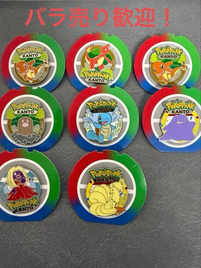 ポケパークカントー　ピンズまとめ売り