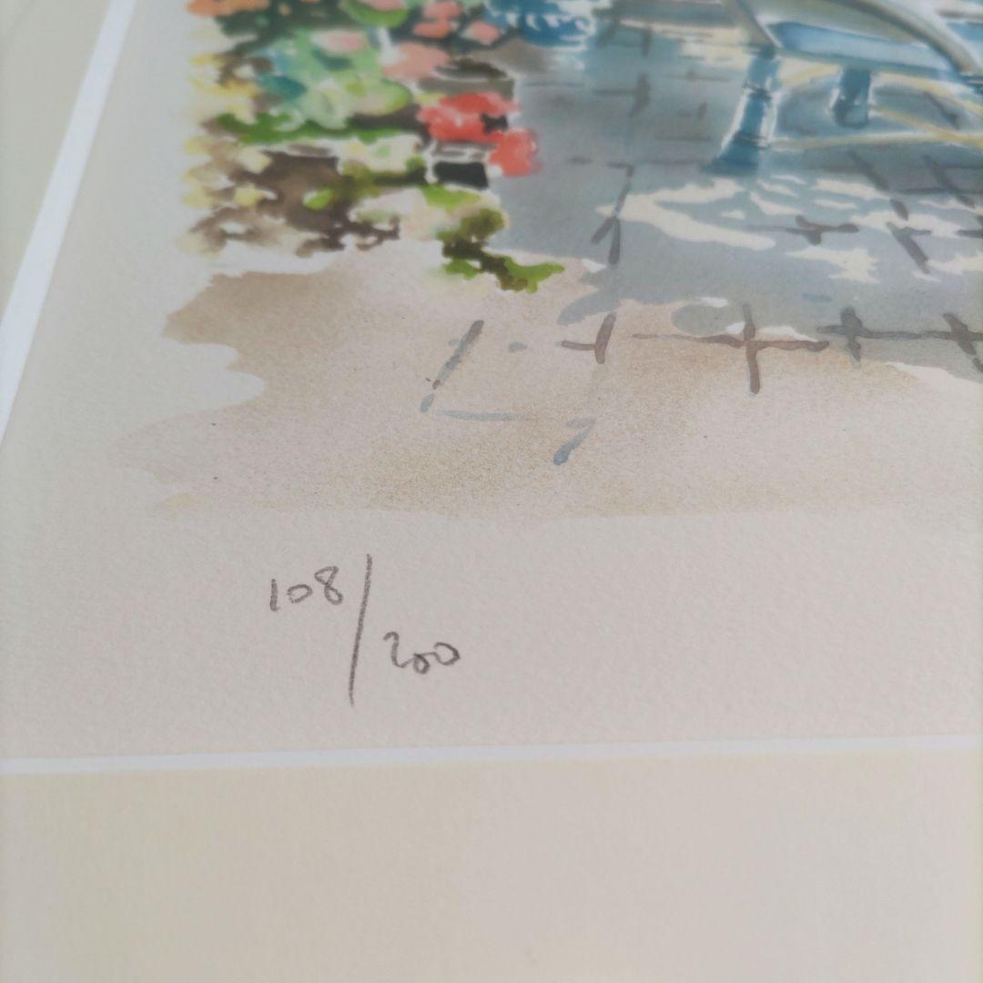 マリー パラ リトグラフ 額装 ☆ 直筆サイン・エディション有り ☆ 限定版画