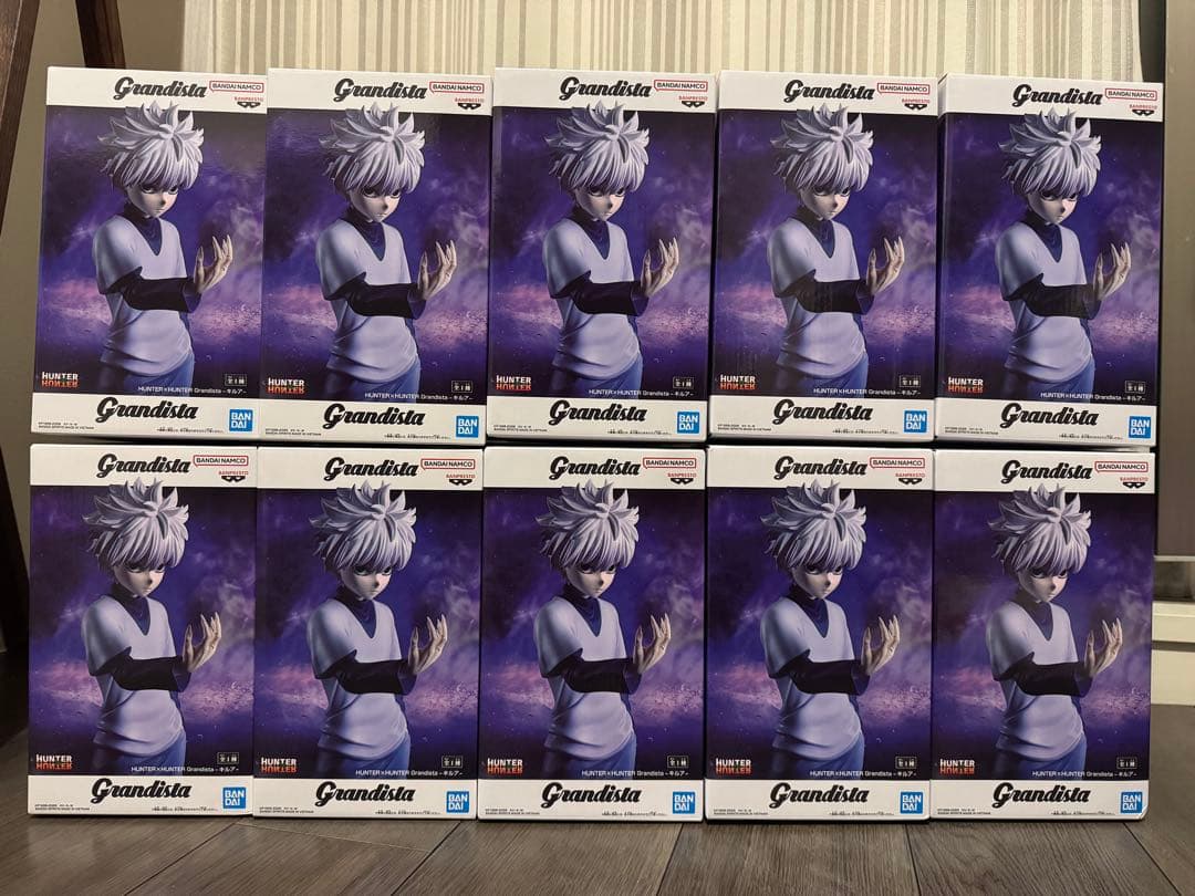 【未開封・ダンボール発送】HUNTER×HUNTER キルア 10個セット