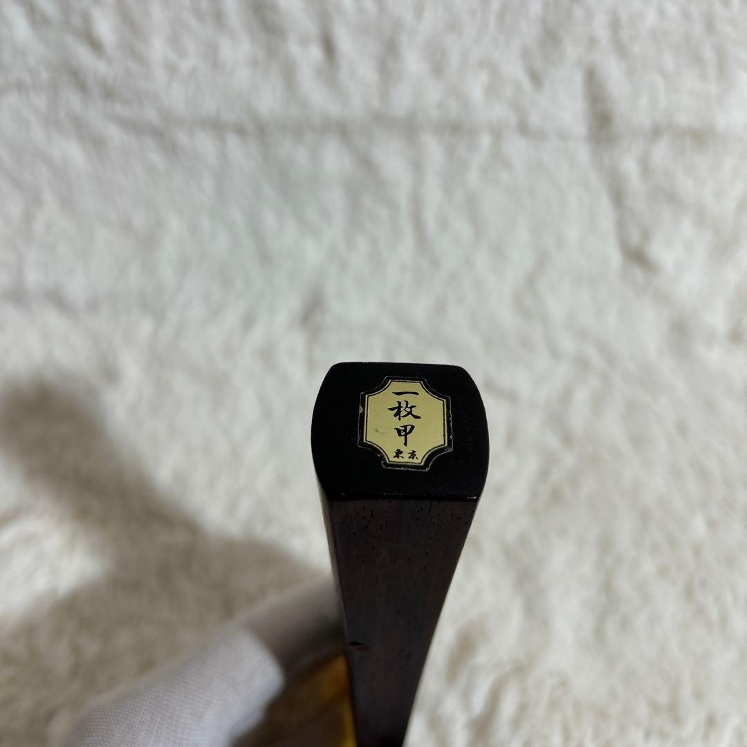 三味線 鼈甲撥 べっ甲 三味線バチ 撥 ケース付き