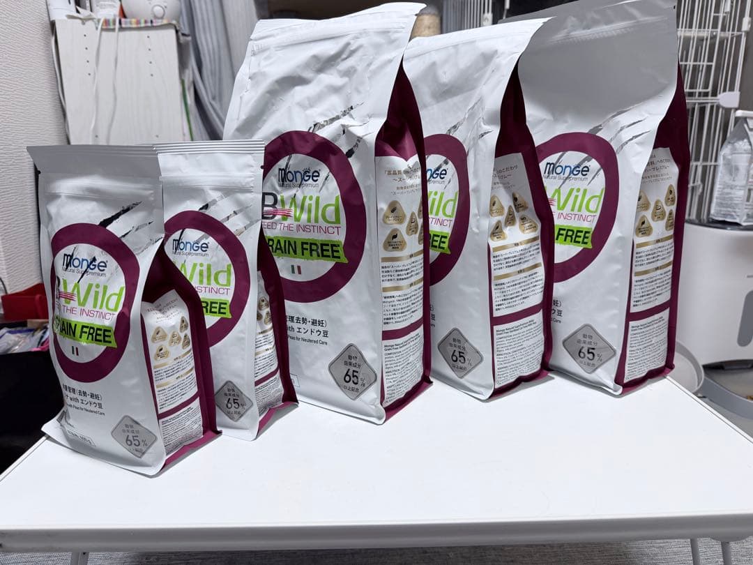 MongeBWild Grain Freeツナ2kg x 3,400g x 2