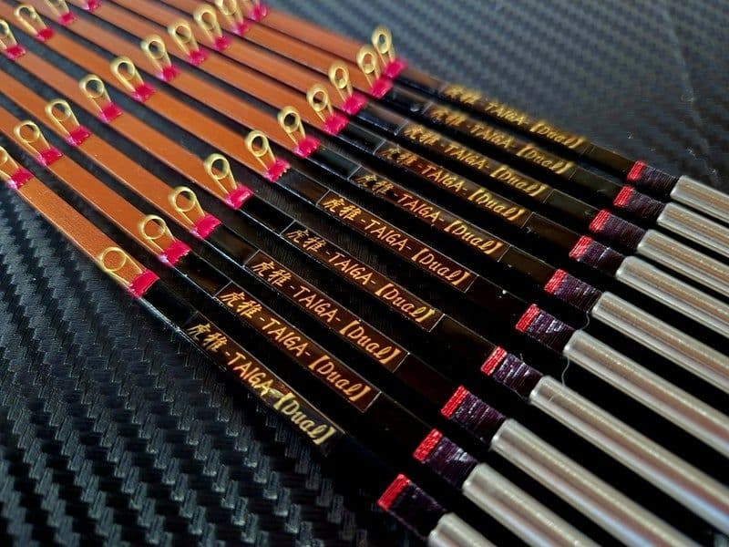 ワカサギ穂先　疾風虎雅　2本セット