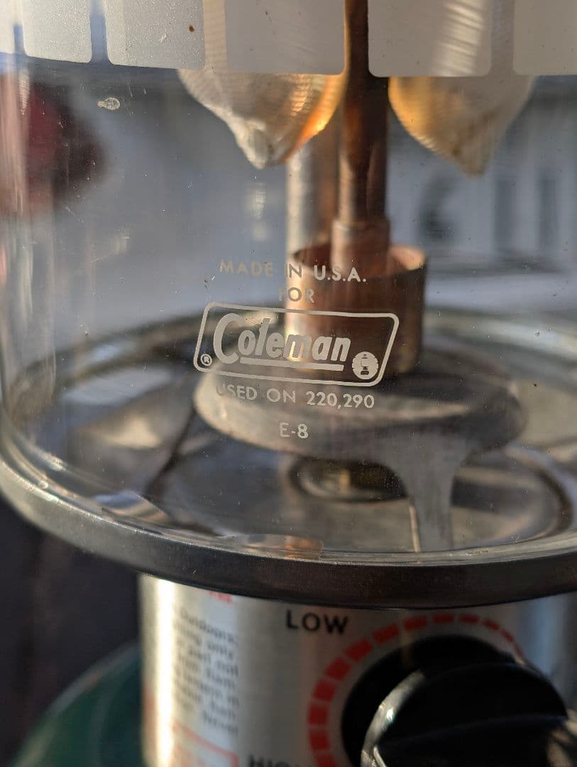 Coleman ガソリンランタン Powerhouse 290A(ケロシン化)