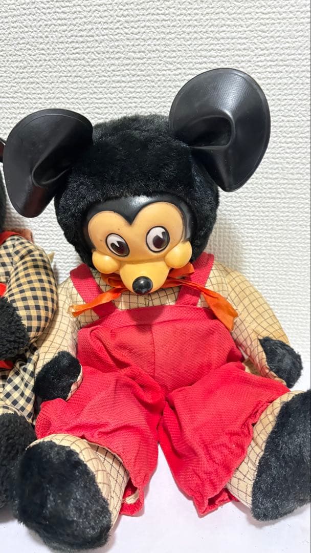 ディズニー初期型ビンテージ ミッキー＆ミニー