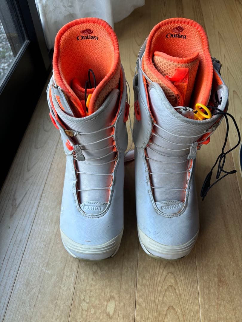 BURTON SL-9スノーボードブーツ グレー/オレンジ