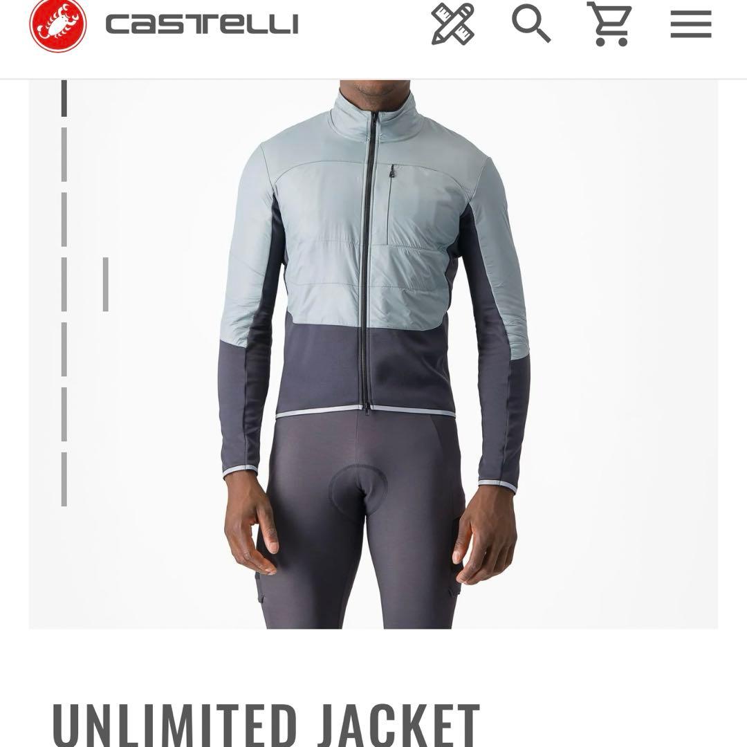 ウェア Castelli UNLIMITED JACKET DEFENDER GREEN