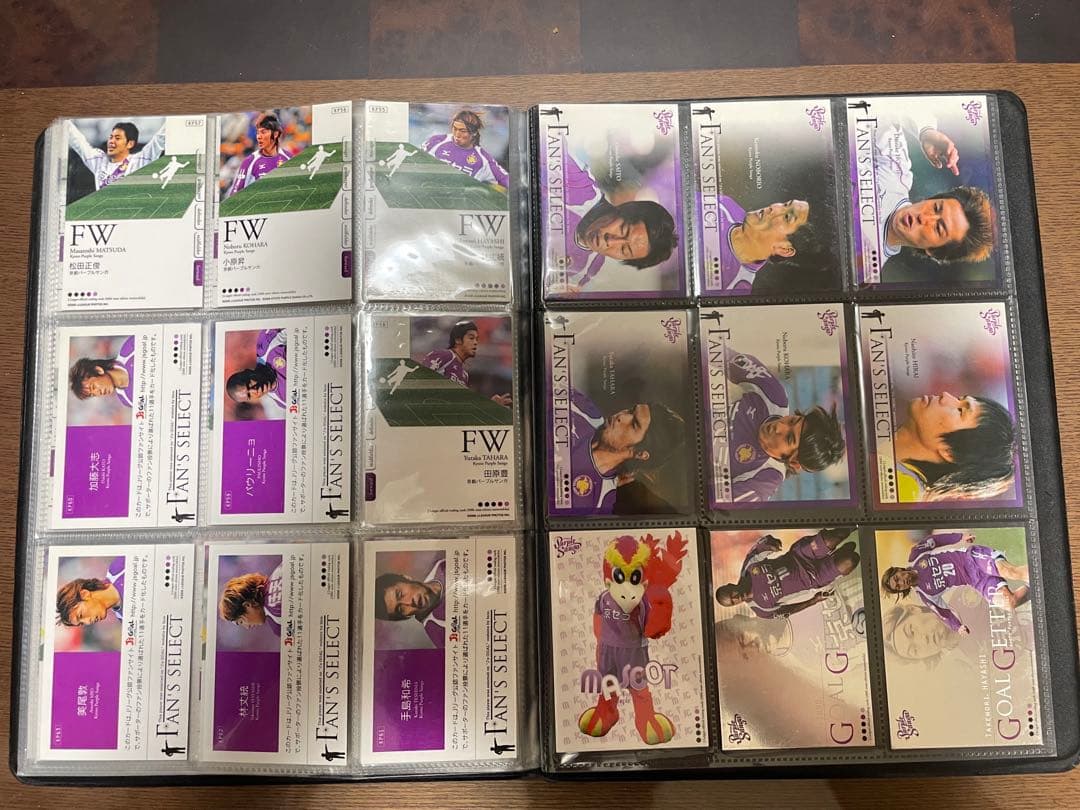 京都サンガFC選手カード