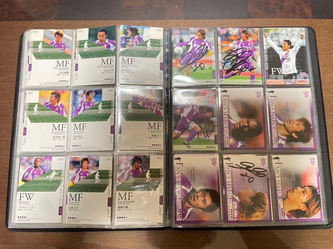 京都サンガFC選手カード