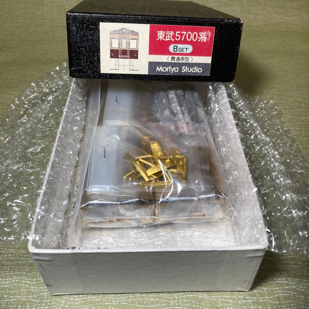 モリヤスタジオ 東武5700系 Bセット(貫通原型)キット