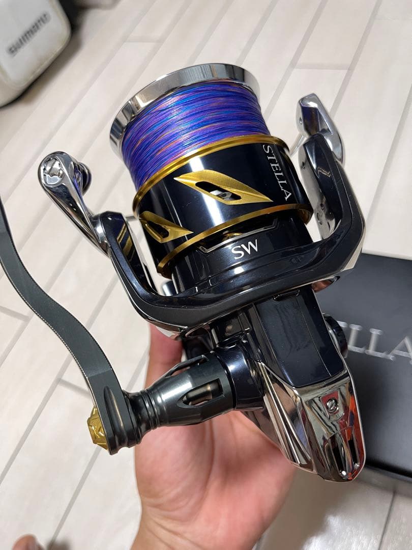 最終値下げ中！STELLA SW10000PG 箱付き中身あり　リブレハンドル