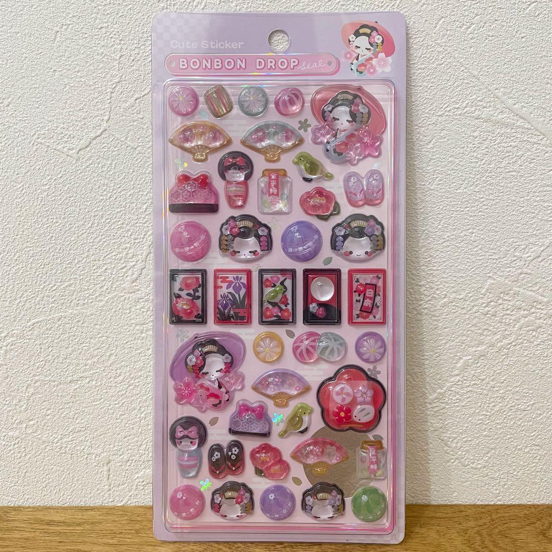 【正規品】 ボンボンドロップシール 和柄