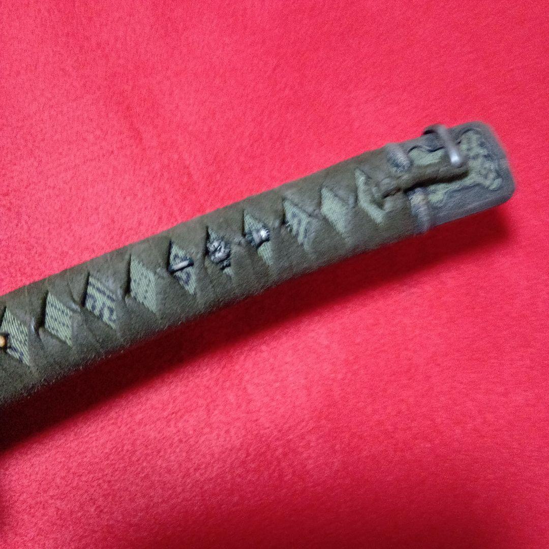 太刀拵え総銀金具現代製　新品高級拵え袋房付き。