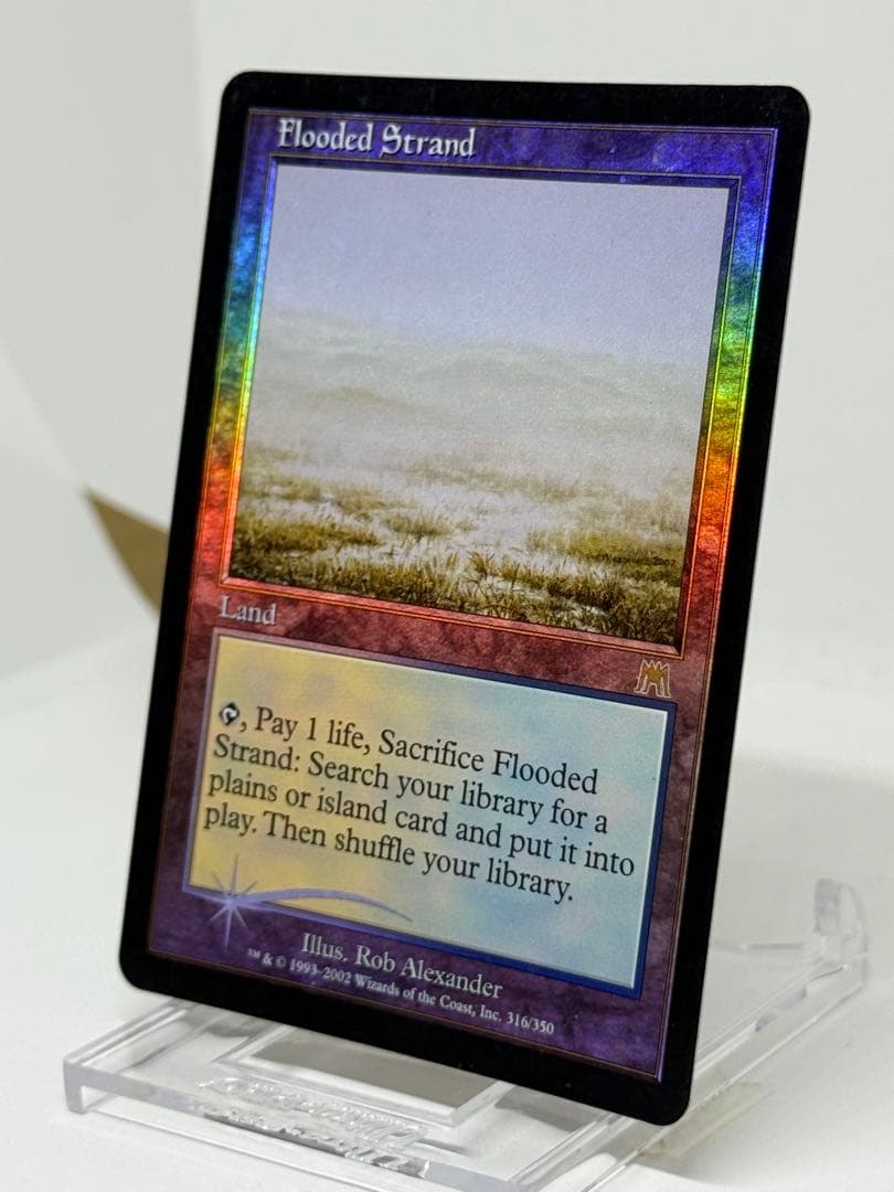 【Foil】《溢れかえる岸辺/Flooded Strand》[ONS] 英語　②