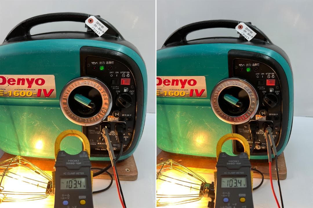 DENYO デンヨー インバーター発電機 GE1600SSIV★動作良好 131