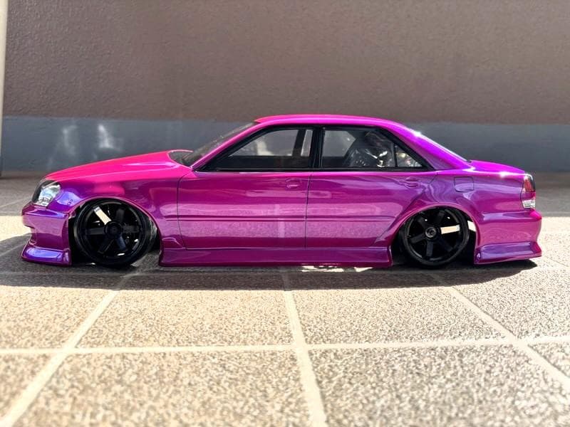ラジコン ボディー PANDORA RC マークⅡ JZX110 GALM等に！