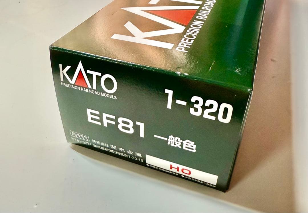 KATO HOゲージ EF81 一般色