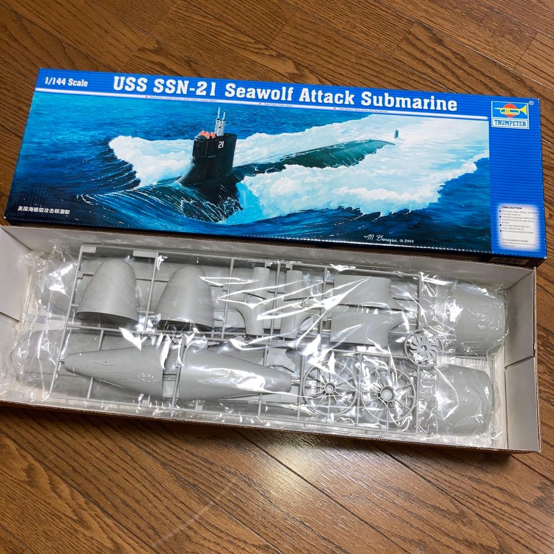 米海軍USS SSN-21 攻撃型原子力潜水艦　シーウルフ　Seawolf