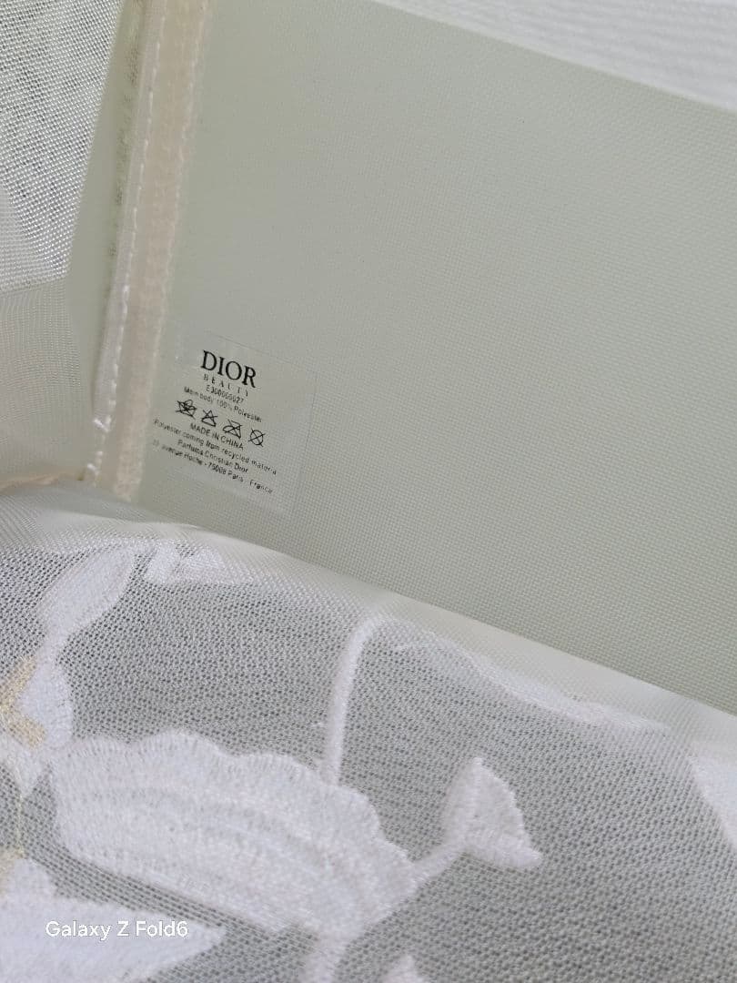 ディオール ビューティー ノベルティ メッシュ トートバッグ ホリデー 2023