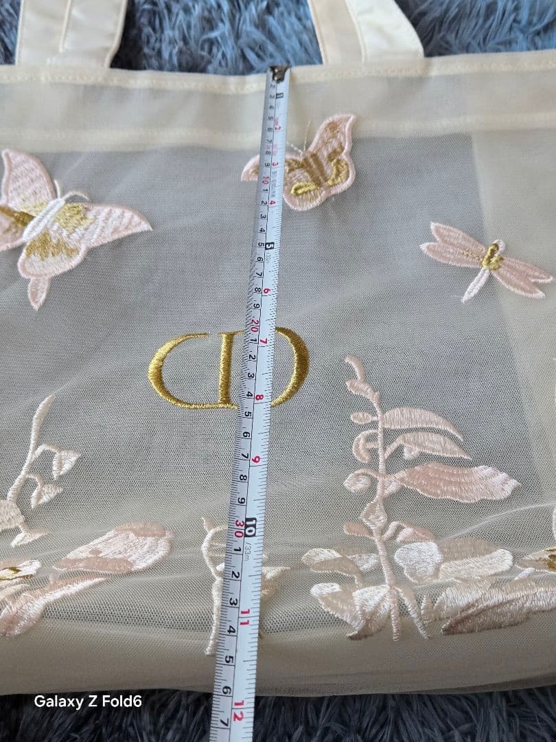 ディオール ビューティー ノベルティ メッシュ トートバッグ ホリデー 2023