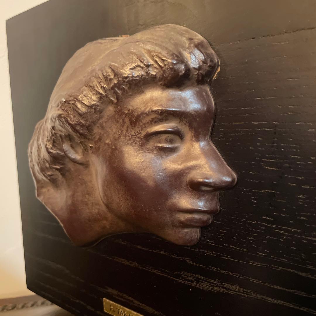 H.TAKATA 高田博厚 彫刻 レリーフ　ブロンズ