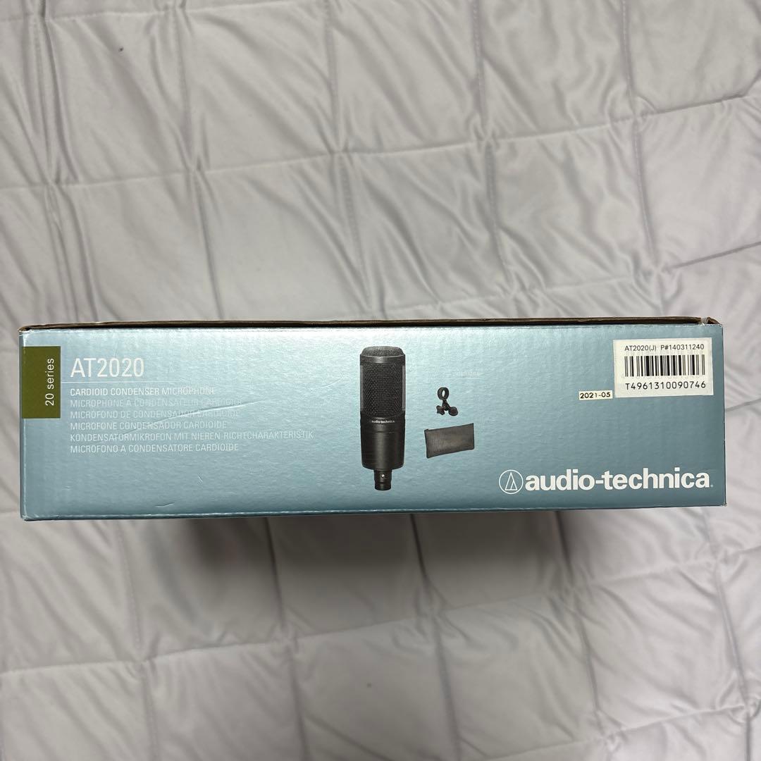 AT2020 コンデンサーマイク オーディオテクニカaudio technica
