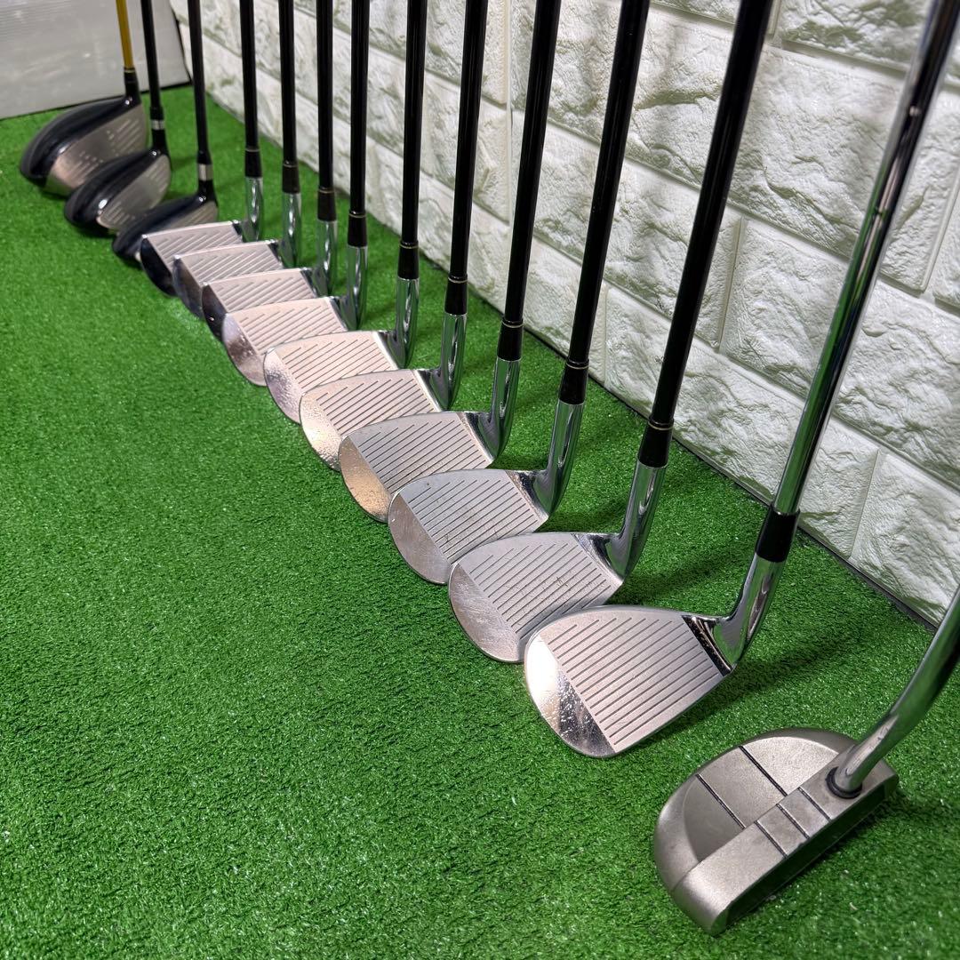 ごゴルフセット　初心者応援　Mizuno ラウンド仕様　打感良好　すぐ使える