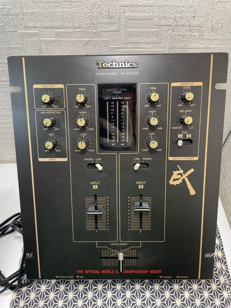 Technics テクニクス　SH-EX1200 メンテナンス　予備CHフェーダ