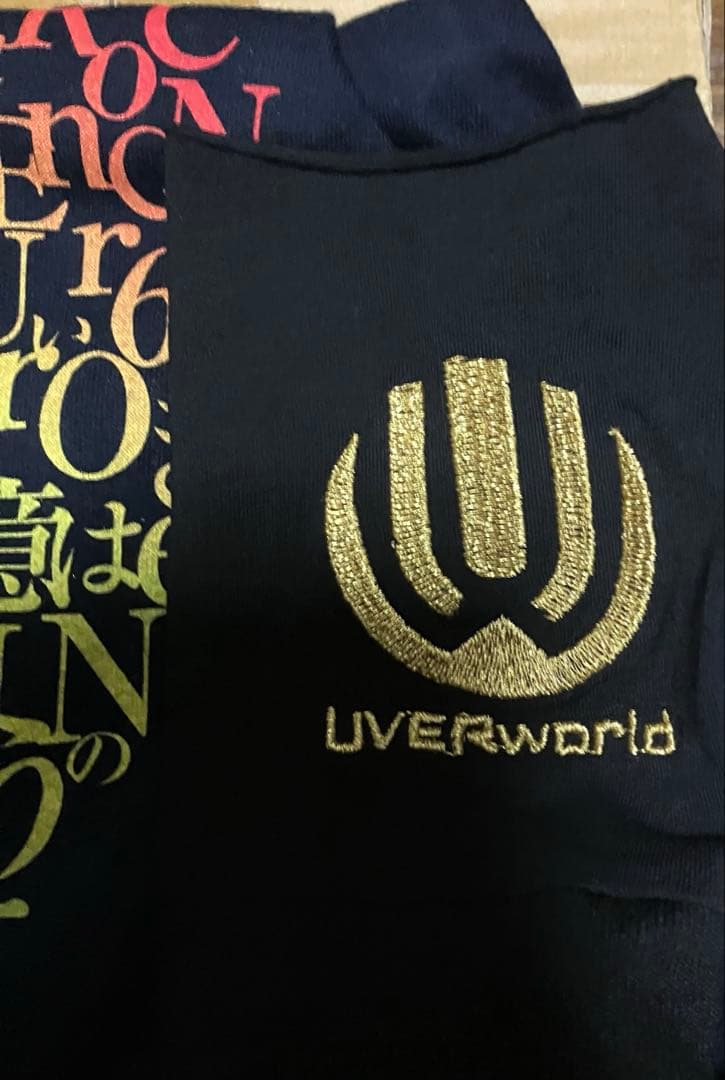 UVERworld グッズ グローブ ゴールド Tシャツ ハンカチ バンダナ