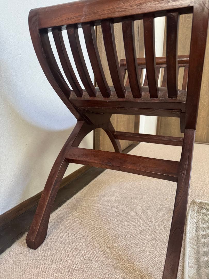 バリ　カルティニチェア　座面に傷あり