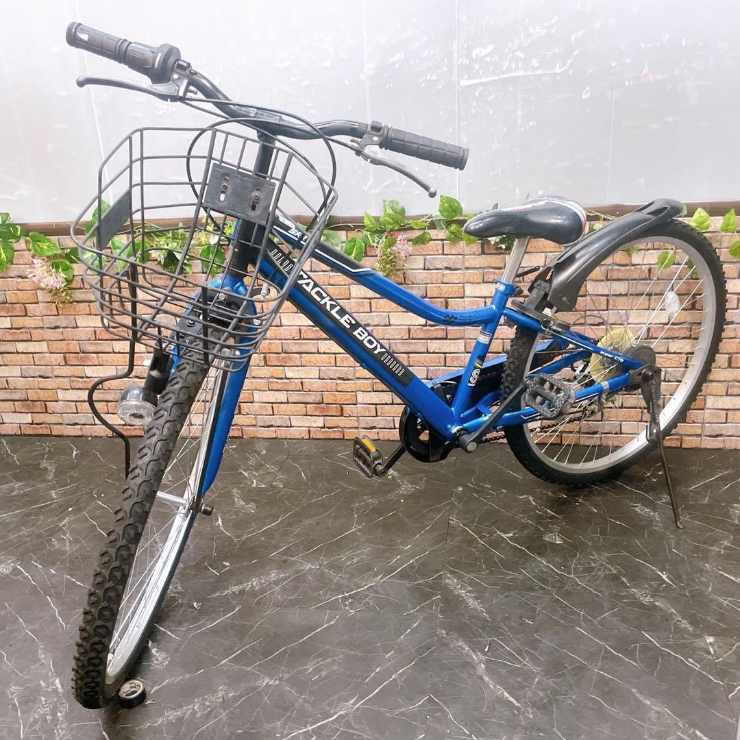 【43】子供用自転車 子供車 TACKLE BOY ブルー 26インチ