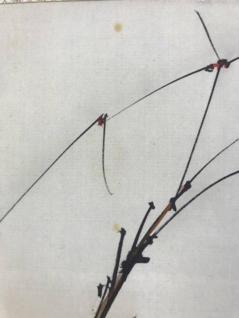 【真作】佐野五風/南天の図/横物/清水公照極め箱/掛軸/名家伝来/AD-232