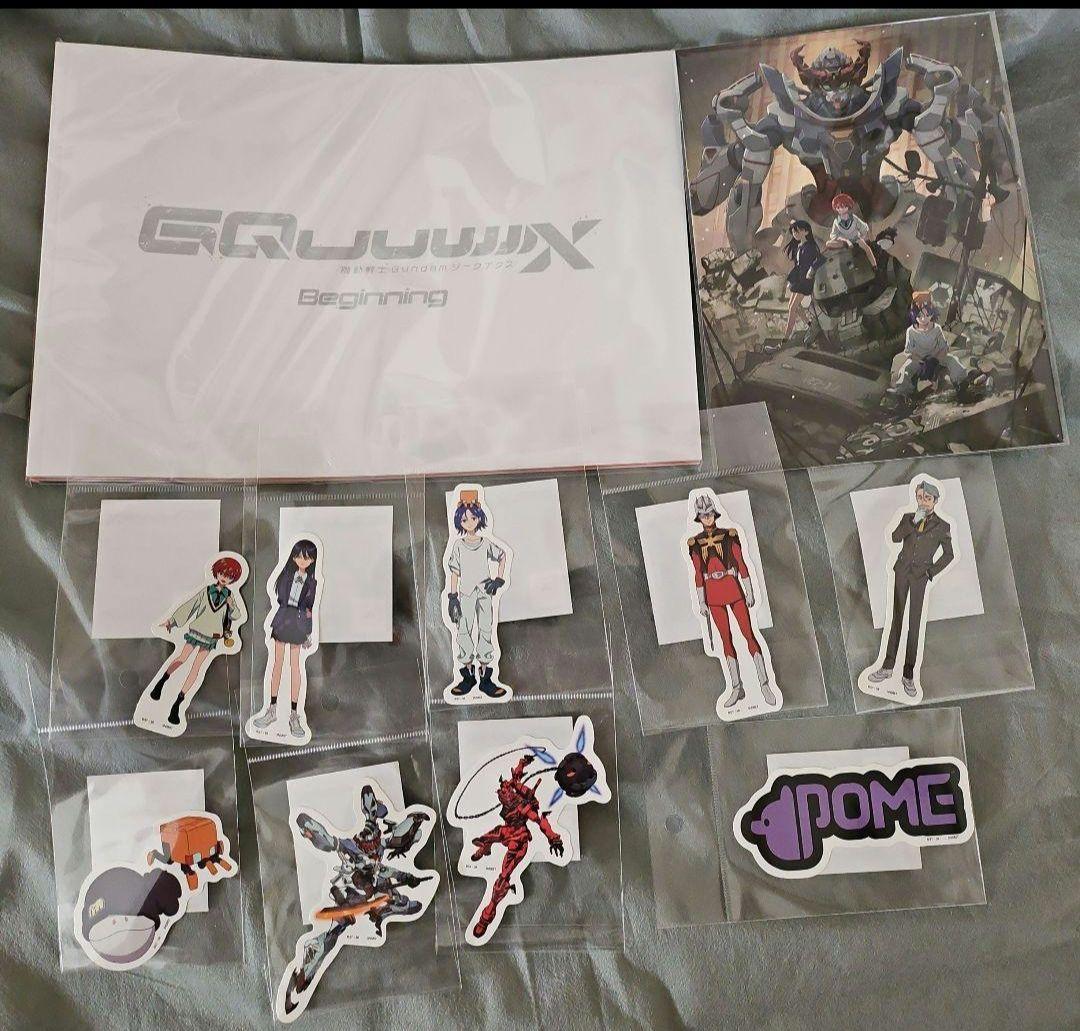 機動戦士ガンダム　ジークアクス　豪華版パンフレット&ステッカー&入場特典